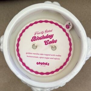 Goodies Birthday Cake Scented Candle